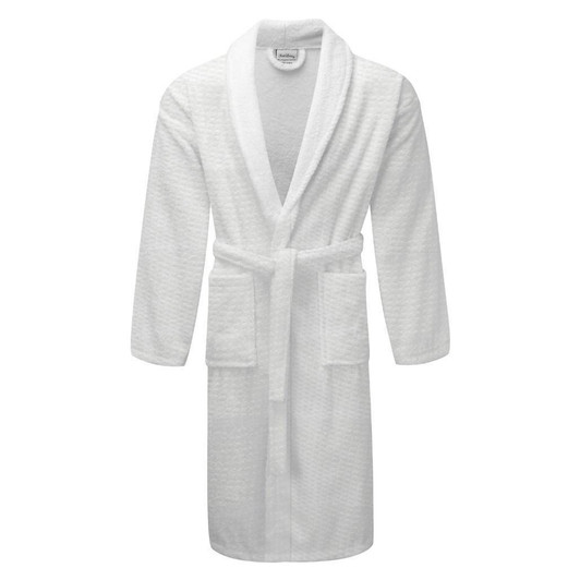 premium 2in1 waffle outer towelling inner 100percent cotton dressing gowns shawl collar 69939.1666506255